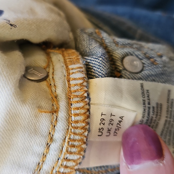 Pilcro Jeans Size 29 Tall Slim‎ Boyfriend - Picture 5 of 7